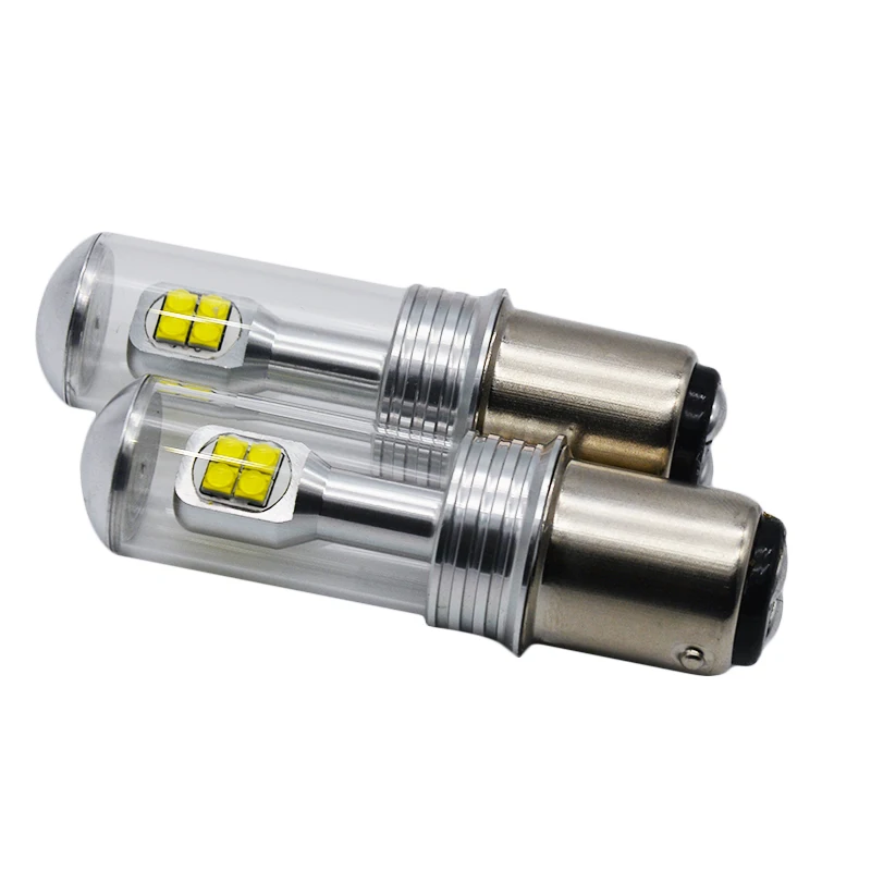 car signal lights 7443/3157 1157 Super Bright 40W LED auto brake fog lamp daytime running light stop bulbs 12V | Автомобили и