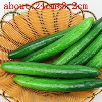 simulation vegetables cucumber mold photography props artificial fruit homehotel teaching props 5pcslot 04016012