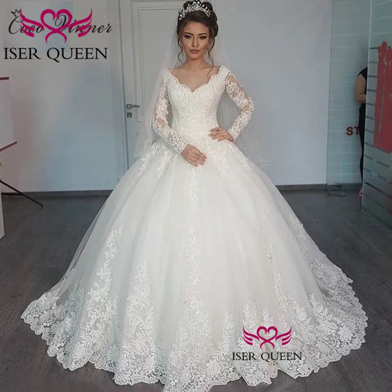 Винтажные с длинными рукавами вышивкой v-образный вырез цвета слоновой кости