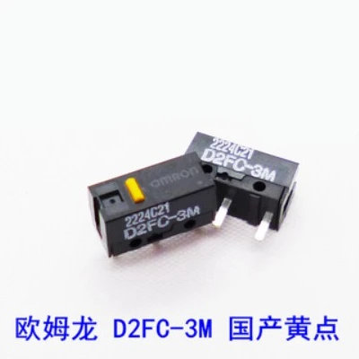 D2FC-3M 5 шт./лот Мышь микропереключатель D2FC-F-7N 10 м/20 м 50 м D2F-01 D2F-F D2FC-3M - Цвет: D2FC-3M