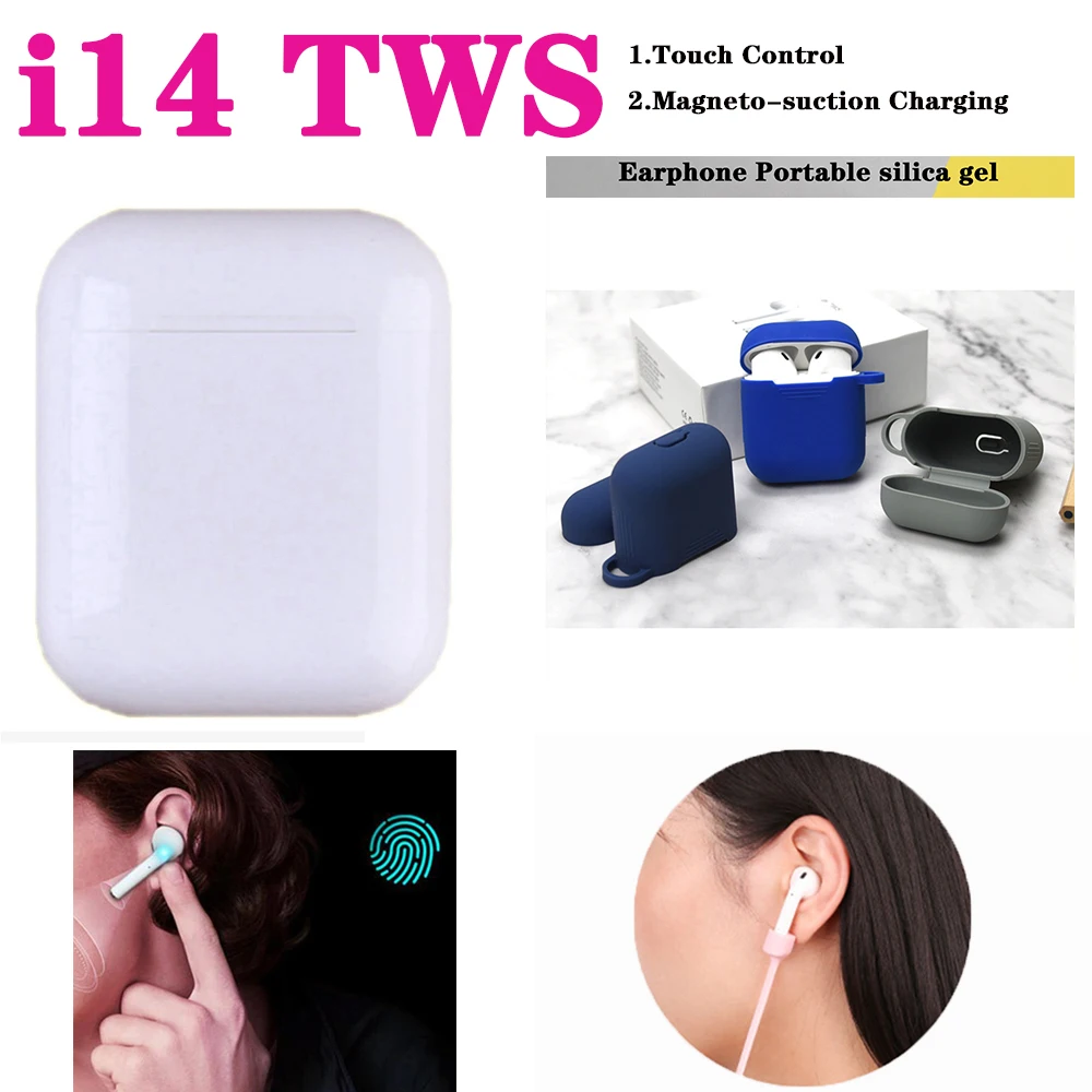 I14 tws сенсорные вкладыши 1:1 XY pods TWS Bluetooth беспроводные наушники микрофон гарнитура