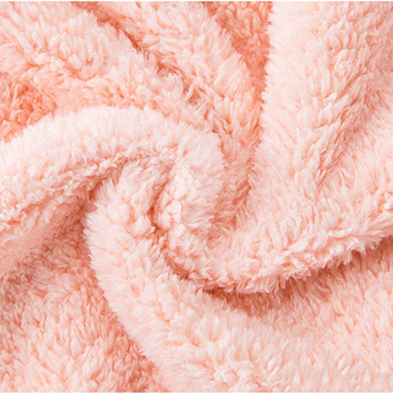 ONEUP супер впитывающее кухонное полотенце чистая ткань коралловые флисовые