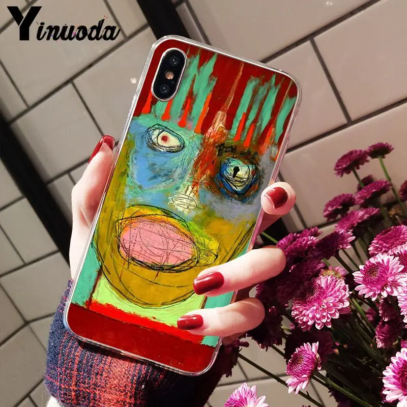 Yinuoda Jean Michel Basquiat художественный граффити высокого качества чехол для телефона