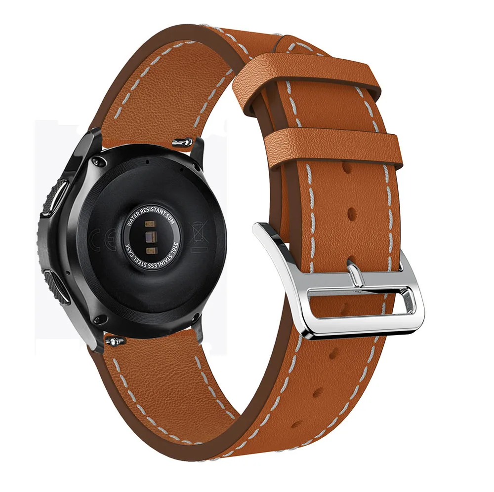 Сменный кожаный браслет для оригинальных часов Xiaomi Huami Amazfit Stratos pace 1 2 ремешок