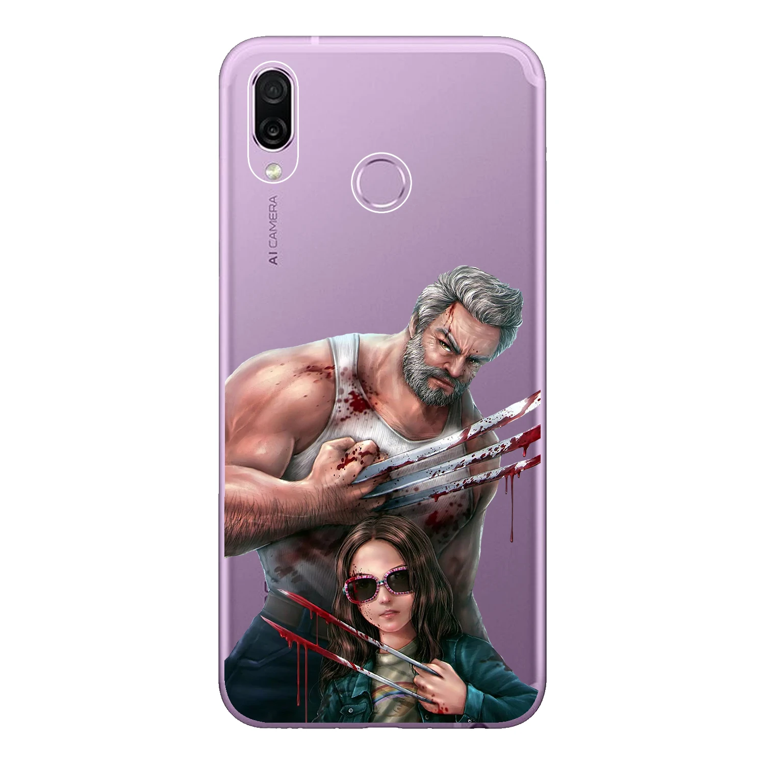 For Huawei Honor Play Case Cover 6.3&quot Soft TPU Silicone COR-AL00 Fundas Iron Man Spiderman Wolverine Hulk Phone Shell |