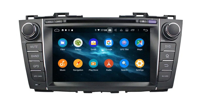 Автомагнитола Octa core android10 мультимедийный плеер для mazda 5 Premacy 2009-2013 автомобильный
