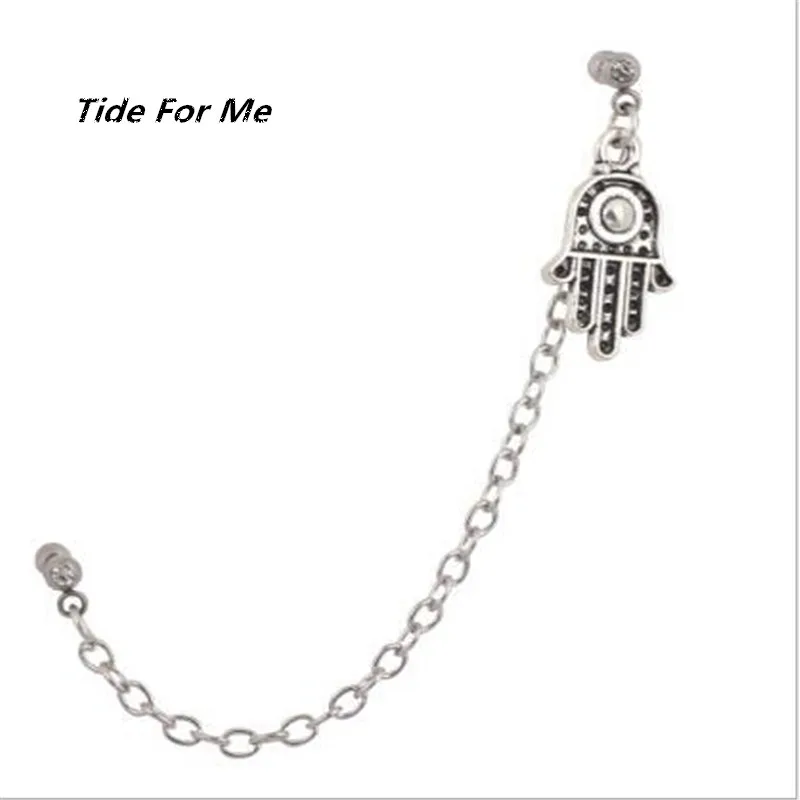 Серьги гвоздики из нержавеющей стали для пирсинга носа Поддельные кольца и