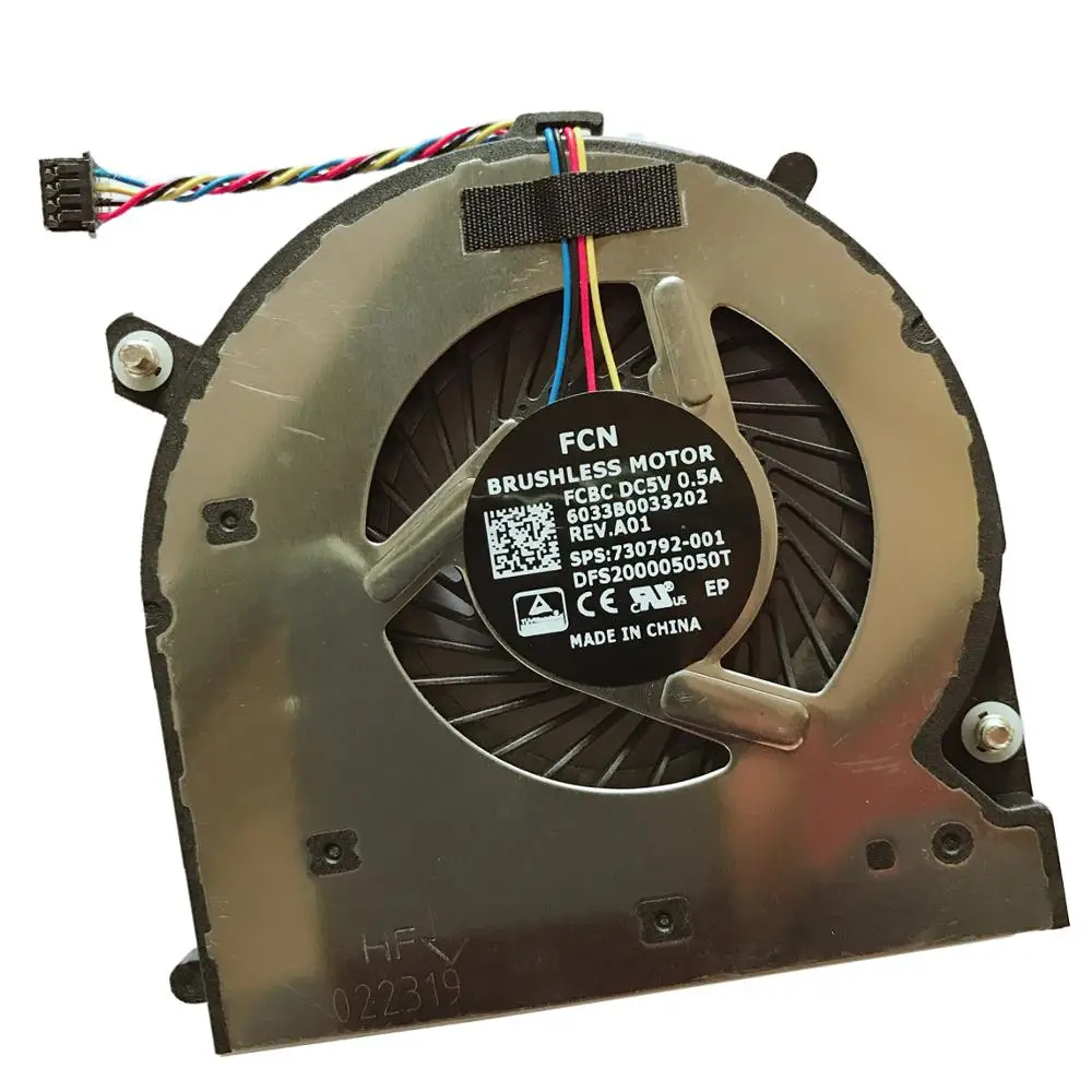 Кулер для ноутбука HP ELITEBOOK 840 G1 850 740 ZBOOK 14 730792 001 G2 745 750 755 6033B0033202|Охлаждающие