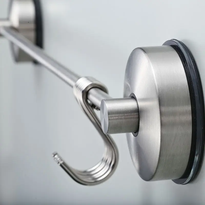 TISION вакуумный крепкий присоска для стеклянной кухни S крюк висячая дверь