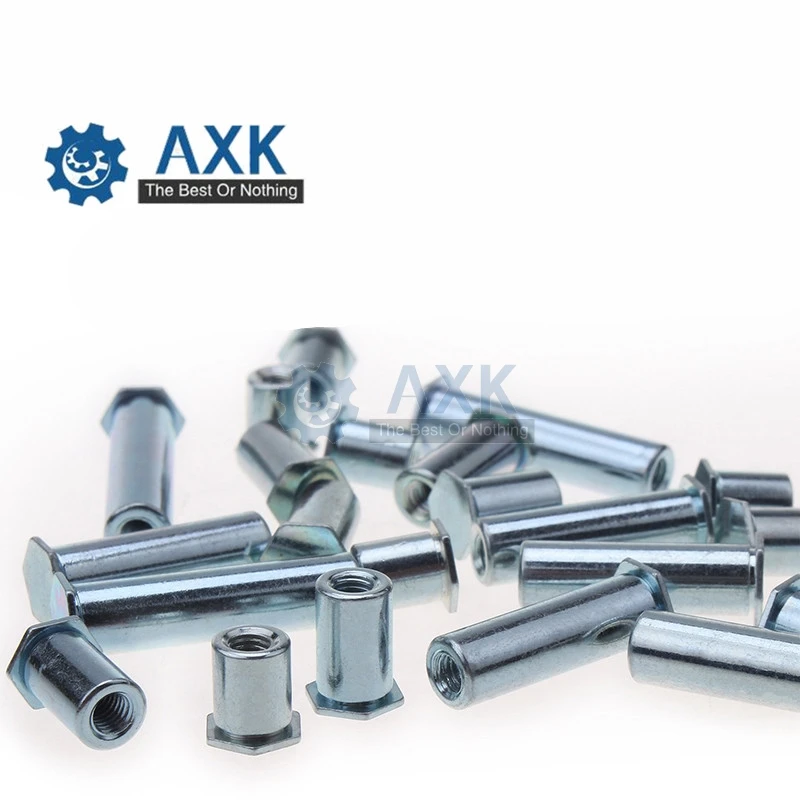 

20Pcs m3x5 m3x10 Zinc Plated Carbon Steel Hex Rivet Bolt Hexagon RIV Screw Clinch Bolt Screw