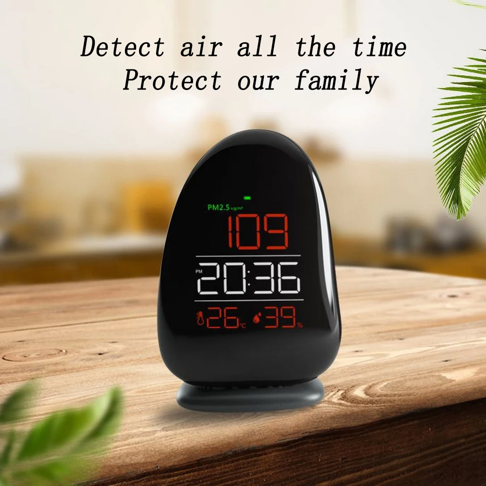 PM2.5 детектор цифровой монитор качества воздуха лазер A8 автоматически