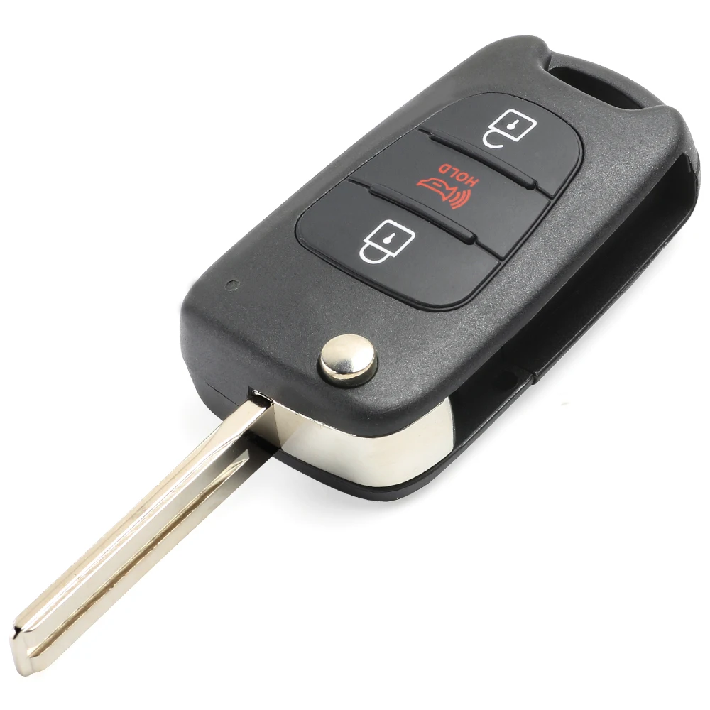KEYECU для Kia Rio 2012-2014 Soul 2010-2013 корпус автомобильного ключа с дистанционным