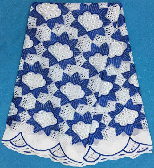 В 2017 году новый стиль низкая цена 100% хлопок белый Швейцарский вышивка кружева