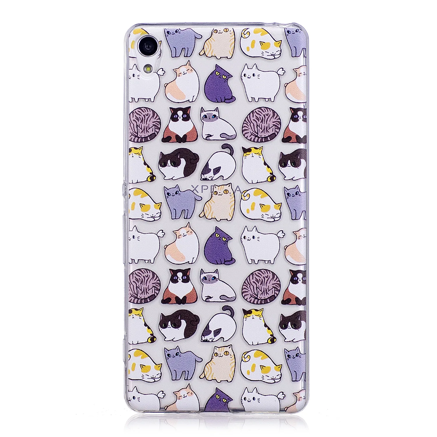 Case Suit For Sony Xperia XA Dual Tuba F3111 F3112 F3116 Soft Cartoon Phone Cover F 3111 3112 3116 Silicon Damping Coque |
