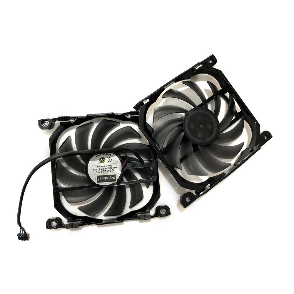 2 шт./компл. InnoVISION GTX1080TI/1080 X2 GPU видеокарты кулер вентилятор для INNO3D GEFORCE GTX 1080 GTX1080 TI