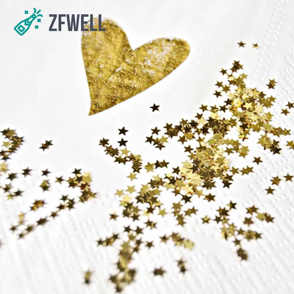 ZFWELL 3 мм золотые серебряные маленькие блестки Золотая Звезда тема вечерние шары заполняющие Конфетти украшения DIY золотые вечерние композиции props7.5