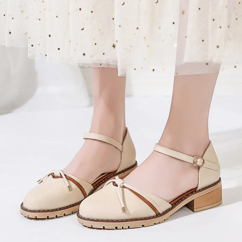 Новые летние модные женские туфли-лодочки туфли на низком каблуке для работы