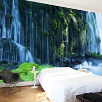 custom 3d wallpaper classic waterfall nature landscape wall painting bedroom living room home decoration 3d wall mural wallpaper