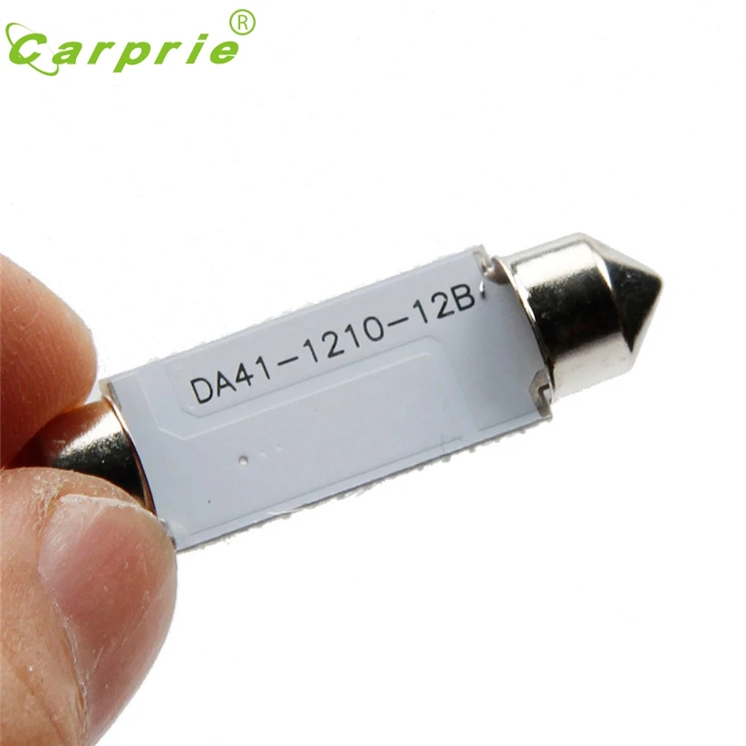 Автомобильный Стайлинг 41 мм белый 3528 12 SMD светодиодная Автомобильная гирлянда