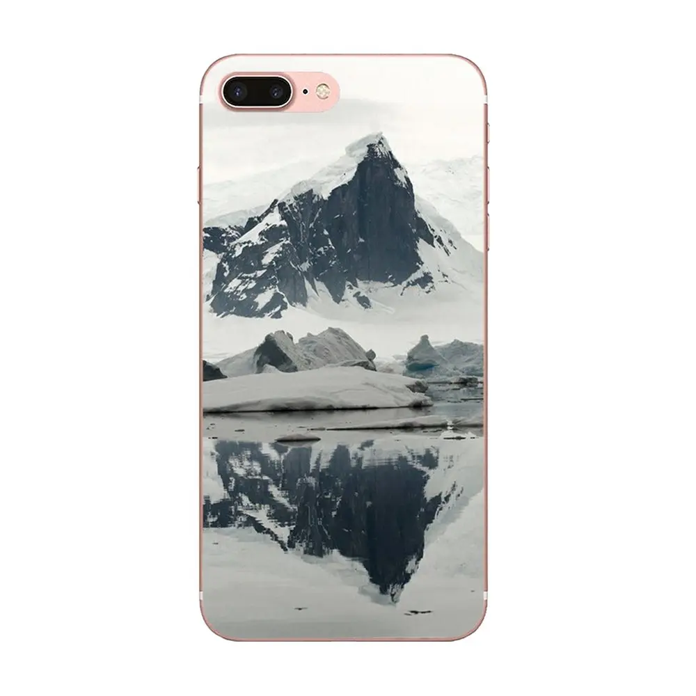 Snow Mountain Diy For Xiaomi Note 3 4 Mi3 Mi4 Mi4C Mi4i Mi5 Mi 5S 5X 6 6X A1 Max Mix 2 Silicone Cover Case | Мобильные телефоны и