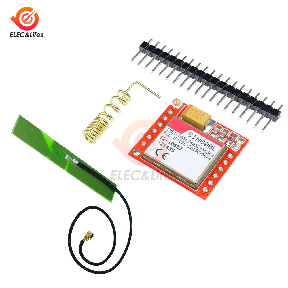 SIM800L GPRS GSM модуль Micro SIM карта ядро четырехдиапазонный TTL последовательный порт