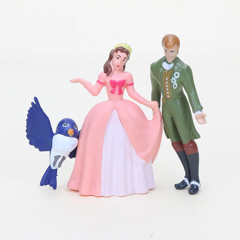 12 шт./компл. новая первая ПВХ фигурка игрушка принцесса куклы украшение день