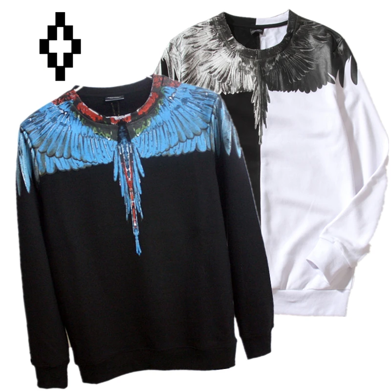 Новинка 2017 года Marcelo Burlon для мужчин и женщин 1:1 толстовки высокого качества цель