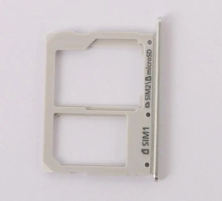 Подлинный держатель лотка для Sim и Micro SD карт Samusung Galaxy A3 A5 A7 2016 A310 A510 A710 слот карты