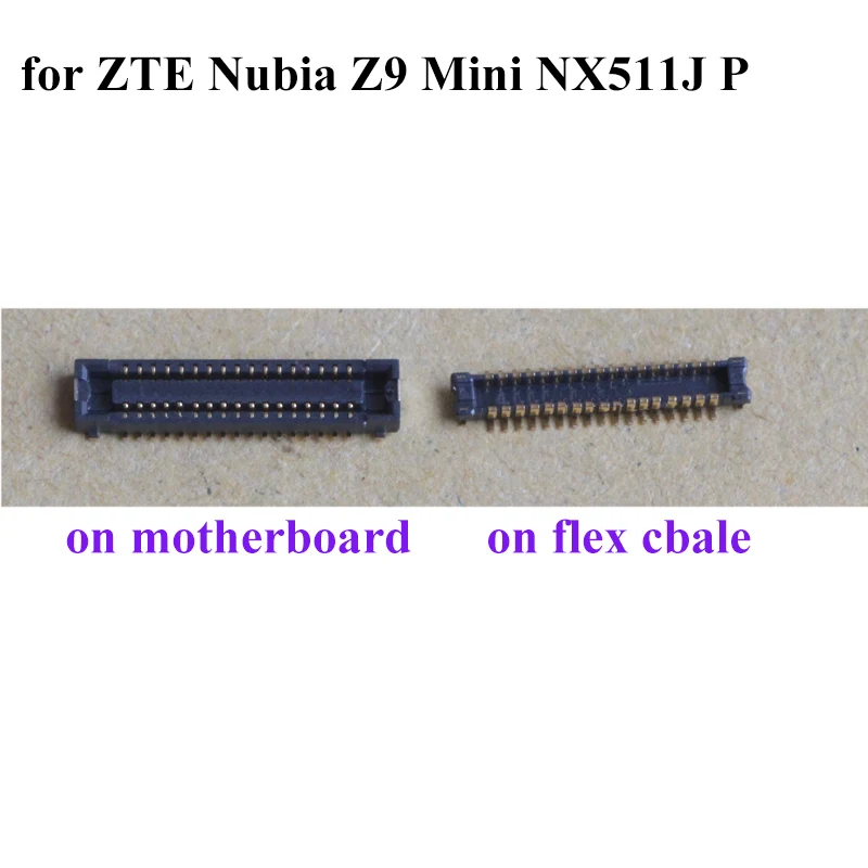 2 шт. FPC Разъем для ZTE nubia Z9 mini Z9mini nx511j ЖК-экран на материнской плате для ZTE Z9mini Z9 mini Z9mini