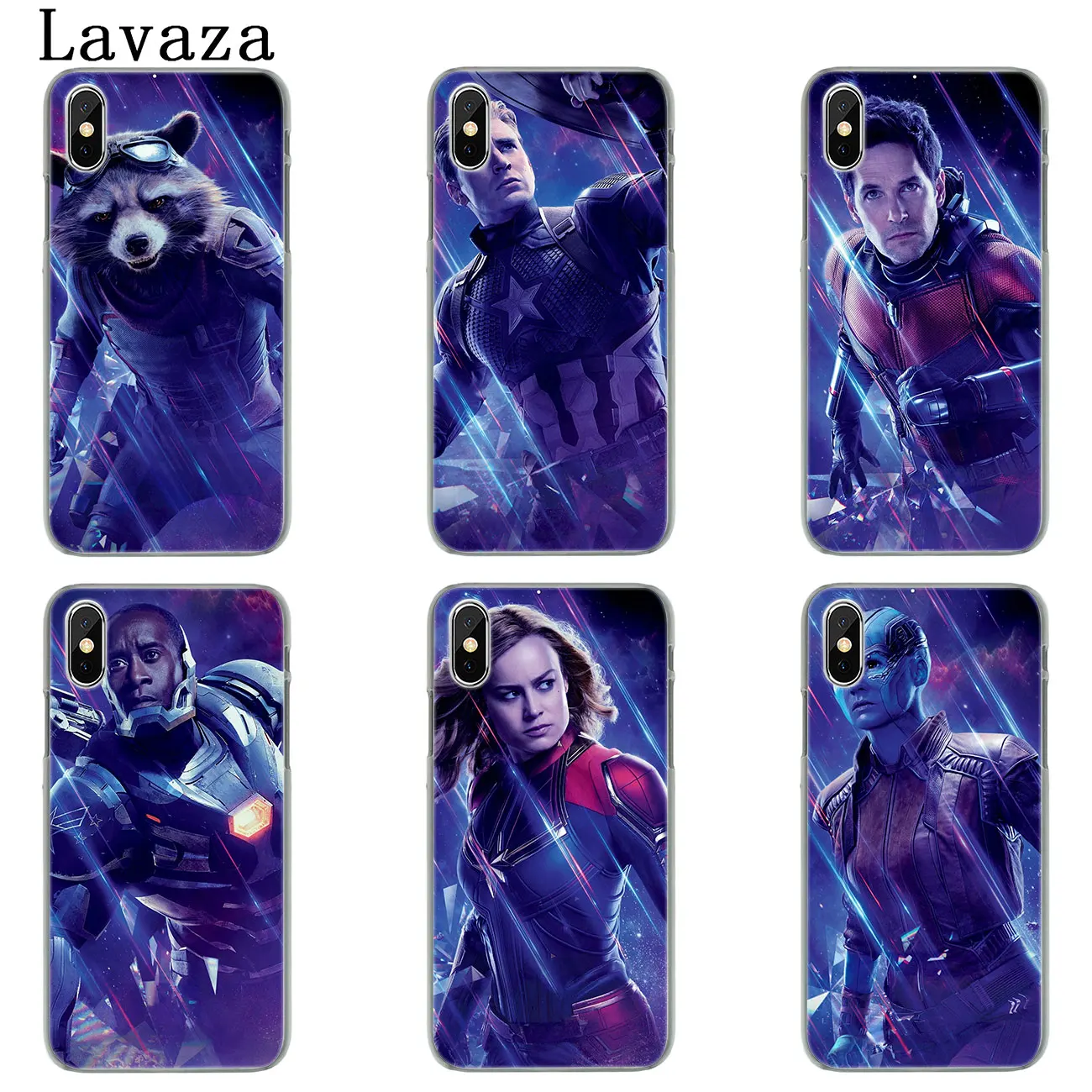 Чехол для телефона Lavaza Avengers Endgame Marvel с логотипом Thanos Superhero iPhone XR X XS 11 Pro Max 10 7 8 6S 5 5S SE