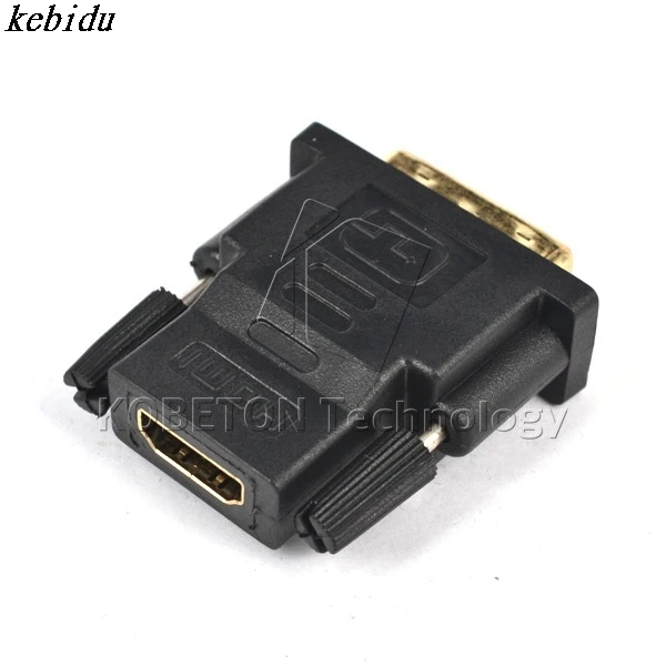 24 + 1 DVI конвертер Папа-мама в адаптер HDMI-Совместимость с золотой разъем для HDTV PC LCD