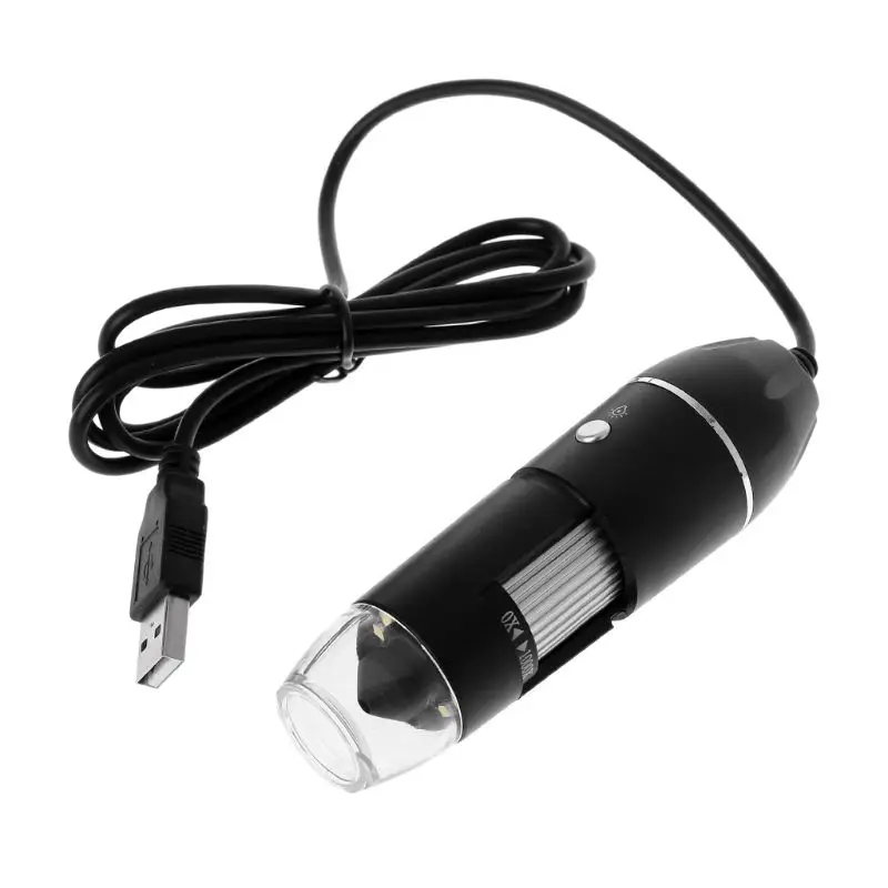 1000X USB цифровой микроскоп камера эндоскоп 8LED Лупа с металлической подставкой для