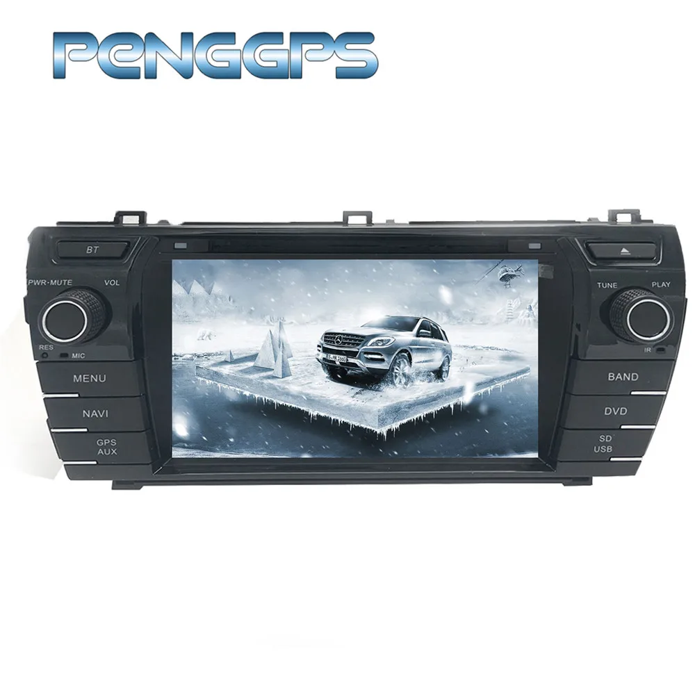 4G+32G Octa Core 2 Din Stereo Android 9.0 Car Radio for Toyota corolla 2013-2016 GPS Navigation CD DVD Player Bluetooth | Автомобили и