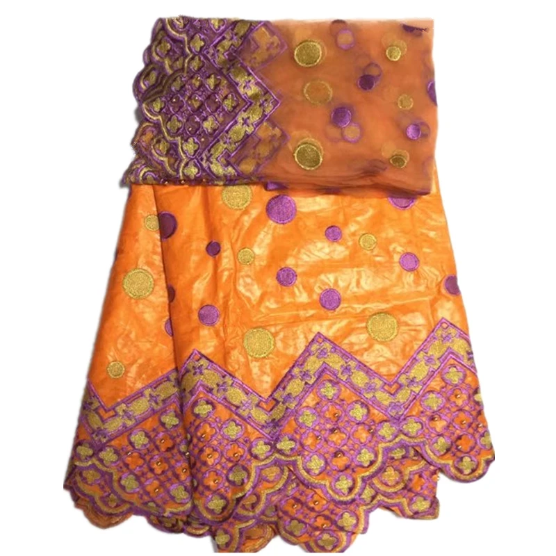 

Blesing latest black African Bazin Riche Fabrics With Embroidered Brocade Lace fabric pretty african fabrics cotton