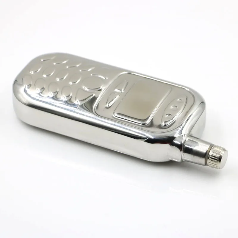 Портативная 3 унции карманная Бутылка для виски вина в форме мобильного телефона