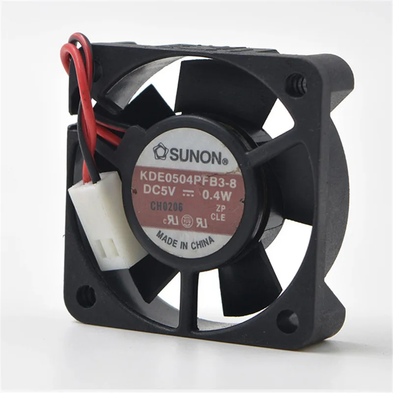 Sunon KDE0504PFB2 Компьютерный Вентилятор с двойным шаровым охлаждением DC 5 в 0 4 Вт 0.14A 4010