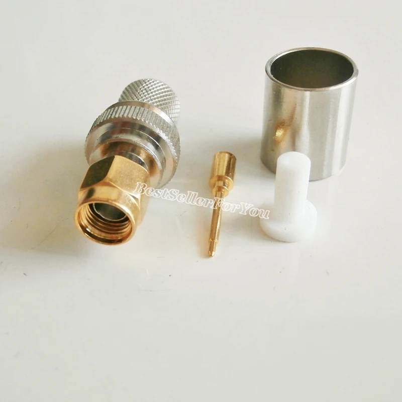 1 шт. SMA штекер RG8 RG213 LMR400 RG214 прямой разъем кабеля|connector crimp|connector plugconnector male |