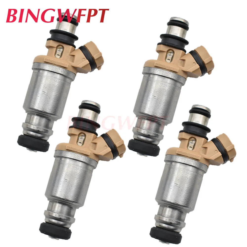 

Топливные форсунки 23250-16150 23209-16150 для Toyota Corolla AE110 4AFE 5AFE, 4 шт., топливные форсунки, детали для впрыска 2325016150 2320916150