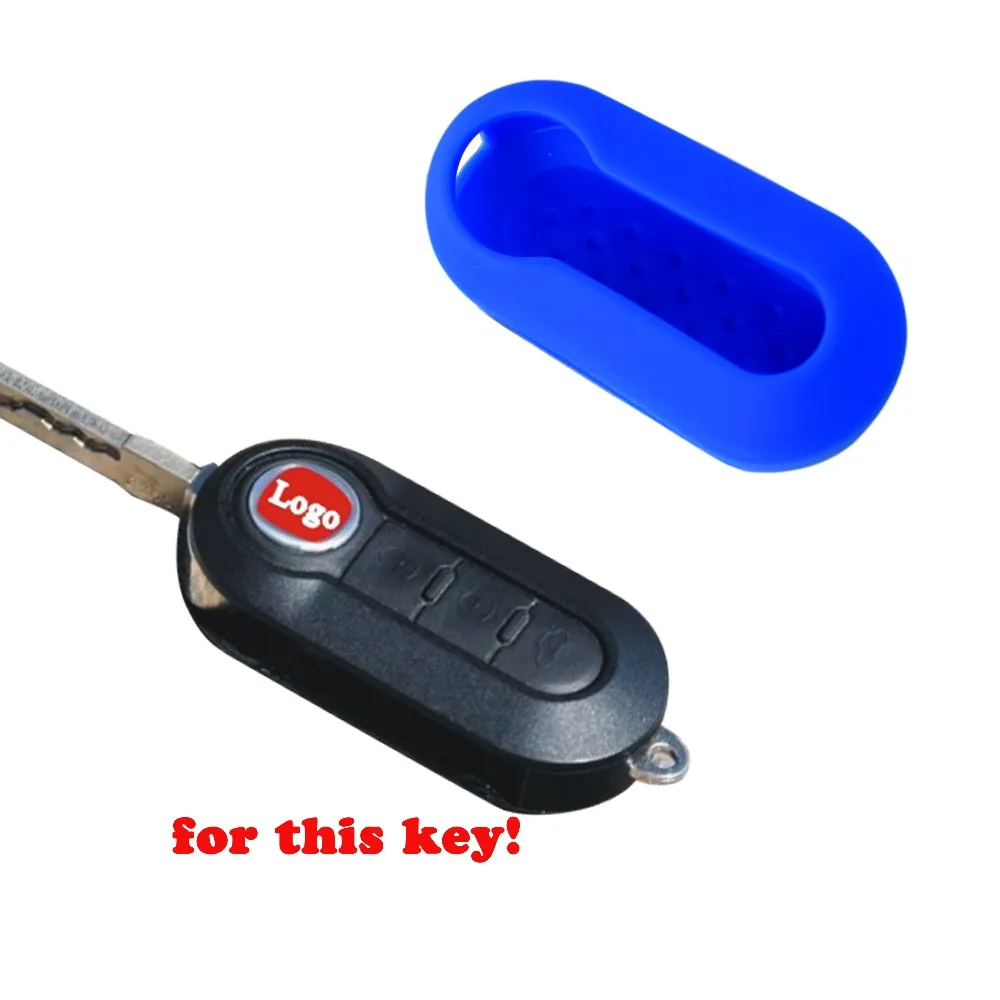 Автомобильный откидной складной силиконовый чехол для ключа защитный с 3