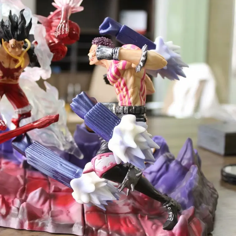 Японское аниме one piece After gear четвёртая обезьяна д Луффи против Шарлоты катакури змея Коллекционная Фигурка модель