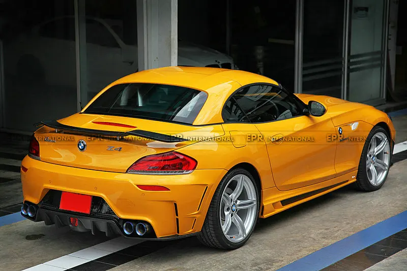 Автомобильный Стайлинг для BMW E89 Z4 Rowen Стиль FRP стекловолокно боковая юбка двери