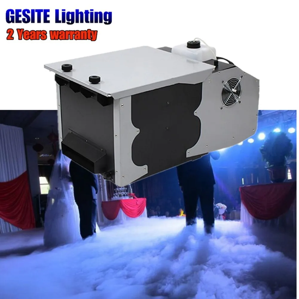 

Free Shipping 3000W heavy Fog Machine For Wedding Party DJ Club Low Ground fogger