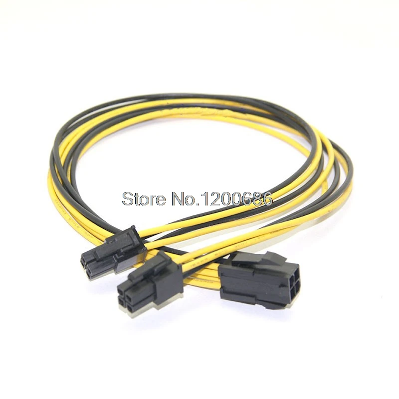 

12v 4 Pin P4 Cpu Power Extension Cable 4-Pin CPU Y-Splitter Cable wire harness