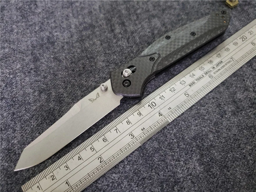 BENYS сделано из углеродного волокна BM 940/943 S30V лезвие оси медная шайба складной нож Кемпинг Охота Карманные Ножи EDC BM42 инструменты
