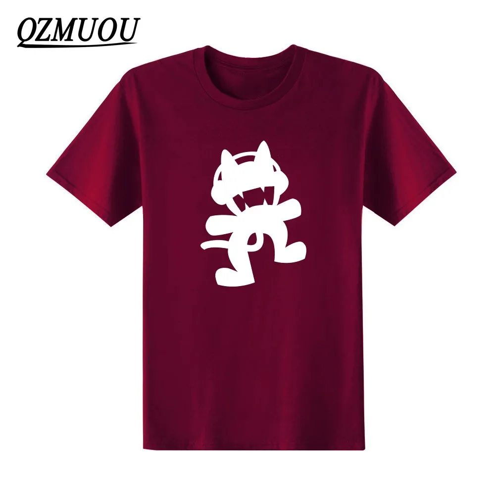 Новинка, летняя футболка с рисунком знаменитого фильма, крутая татуировка, Monstercat, хлопковая Повседневная мужская футболка, мужские топы с круглым вырезом, футболки с коротким рукавом