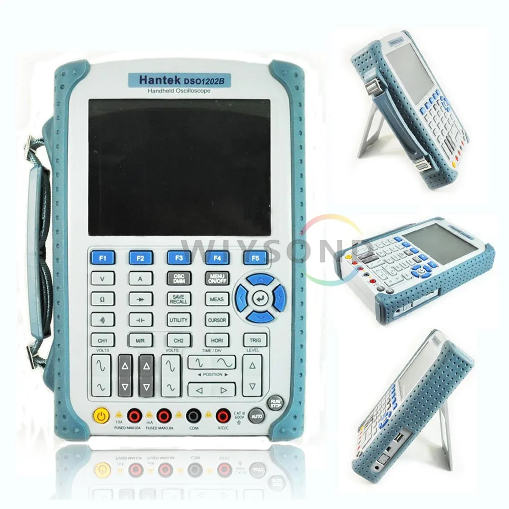 

O055 HANTEK DSO1202B 200MHz 1GS/s 2 Channels 2 in 1 Oscilloscope Scopemeter & Digital Multimeter by EXPRESS SHIPPING (EMS / DHL)