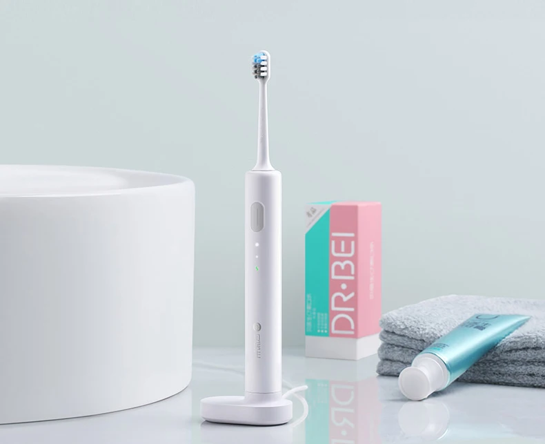 Xiaomi Mijia Водонепроницаемая звуковая электрическая зубная щетка, портативная перезаряжаемая беспроводная звуковая зубная щетка, ультра звуковая зубная щетка, BET-C01