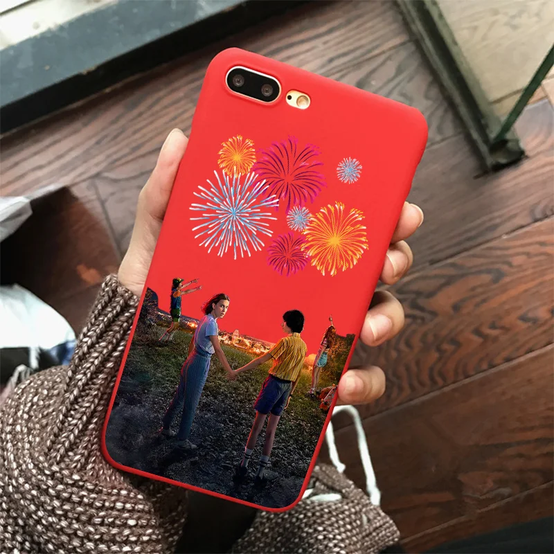 R-5887 Stranger things Сезон 3 Мягкий силиконовый чехол для мобильного телефона чехол для iPhone 11 pro max X XR XS MAX 6 7 8 plus 5 5S 6s se - Цвет: R-5887
