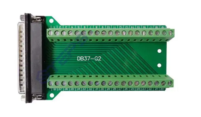 DB37 папа 37 pin не требуется сварочная плата адаптера параллельный порт DR37 разрывная