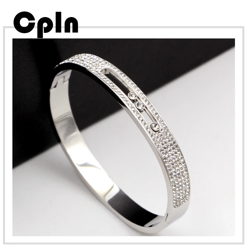 Cpln 2019 новый тренд модные титановые стальные браслеты для женщин и мужчин съемные